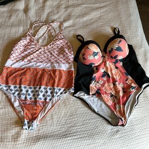 Two cupshe one piece swimsuits